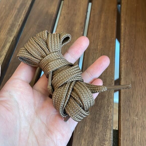 UGG Classic Mini Alpine Lace Boots Chestnut Women Size 7 - Picture 12 of 14